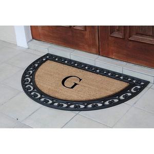 Coconut Outdoor Half Round Moon <b>Semi</b> <b>Circle</b> Coir <b>Doormat</b> Door Mats - Product Image 6