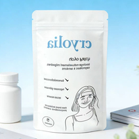 Sachet refermable personnalisé en gros, imprimé, recyclable, finition mate, en aluminium, avec encoche de déchirement, pour emballage