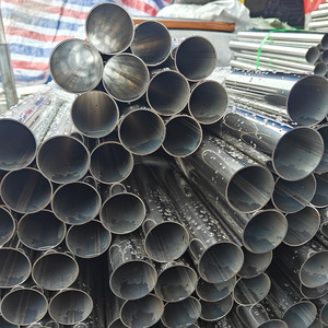 ท่อเหล็กกลมสแตนเลส 304 สีเงา สำหรับราวบันได สามารถปรับแต่งการตัดได้ - Product Image 3