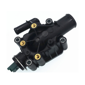 Termostato con carcasa 1336.Z0 1336Z0 para <span class=keywords><strong>Peugeot</strong></span> 207 <span class=keywords><strong>208</strong></span> 2008 307 308 termostato de refrigerante del motor 9647265980 <span class=keywords><strong>verde</strong></span> 2 pines - Product Image 2