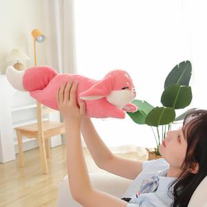 Peluche de personnage de <span class=keywords><strong>Genshin</strong></span> Impact <span class=keywords><strong>Yae</strong></span> Miko Fox de 50 cm, jouet en peluche, poupée en coton PP, animal en peluche, coussin de dessin animé - Product Image 4