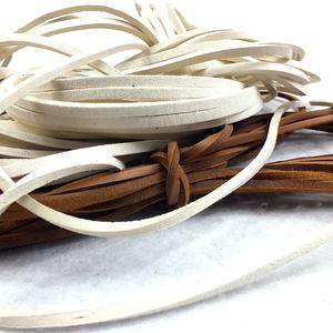 personalizzato in microfibra merletto leather <span class=keywords><strong>strisce</strong></span> <span class=keywords><strong>di</strong></span> <span class=keywords><strong>cuoio</strong></span> piatta vendita - Product Image 4