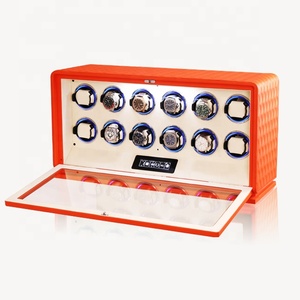 MINEESI <span class=keywords><strong>Montre</strong></span> <span class=keywords><strong>Automatique</strong></span> de Luxe en Bois pour 12 Montres, Haute Qualité, Professionnelle, Silencieuse, Anti-Magnétique, Protection - Product Image 3