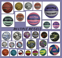 Ballons de basketball en PU en gros, 12 pièces, taille officielle 7, thermocollés, avec pompe à air, pour jeux en piscine, en extérieur et en intérieur, qualité usine