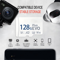 Carte mémoire Samsung EVO Plus 100% originale 64 Go 128 Go 256 Go 512 Go jusqu'à 130 Mo/s 4K U3 V30 avec adaptateur SD