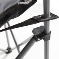 Chaise de Camping Pliante Rembourrée, Portable, pour Stade, Plage et Extérieur