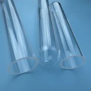 Anpassbare korrosions beständige Hochtemperatur-Labor-Reagenzglas-Biege schweiß verarbeitung mit klarem Quarz verfügbar - Product Image 1