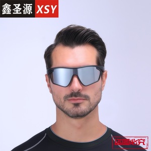 Gafas de ciclismo para deportes al aire libre, lentes de PC con protección UV400, antideslizantes, para hombres, para ciclismo de montaña, protección solar. - Product Image 4