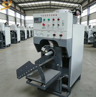 Machine à aérosol Bag-on-Valve semi-automatique 25 kg, contrôlée par PLC, à entraînement pneumatique, pour papier