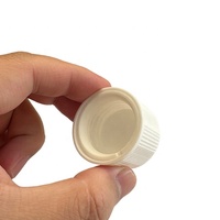 Bouchons en plastique inviolables de 28mm pour bouteilles de sirop en verre