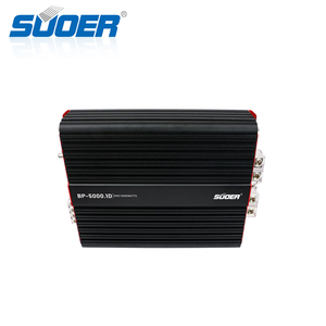 Amplificateur audio de <span class=keywords><strong>voiture</strong></span> Suoer BP-5000 5000W, grande puissance, classe D, monobloc, avec crossovers, un canal - Product Image 6