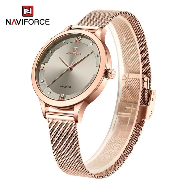 naviforce watch women Fashion Beautiful watches for ladies and necklace Student Clocks Casual Luxury Girl relojes naviforce 2022