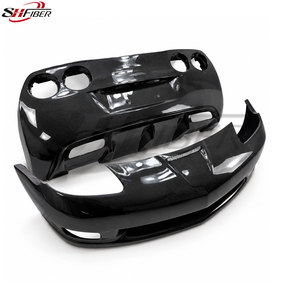 C6 modifié avec des pare-chocs avant et arrière en fibre de carbone Z06, adapté aux <span class=keywords><strong>Corvette</strong></span> C6 de 2005 à 2013. Fournisseur en gros. - Product Image 1