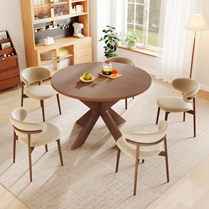 Nouvelle <span class=keywords><strong>table</strong></span> de cuisine <span class=keywords><strong>en</strong></span> MDF au design moderne, style simple, meubles de salle à manger, <span class=keywords><strong>table</strong></span> <span class=keywords><strong>ronde</strong></span> pour cour, patio, appartement, villa, hôtel - Product Image 3
