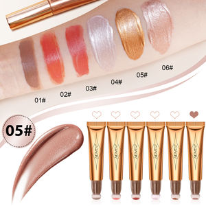 ALIVER – stylo de maquillage personnalisé pour visage, corps, <span class=keywords><strong>pastel</strong></span>, liquide, <span class=keywords><strong>surligneur</strong></span>, cosmétique, fard à joues - Product Image 1