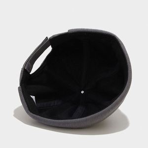 Rolled Cuff Retro Fashion Solid Colour Beanie Cuffed <b>Brimless</b> Hats Adjustable Sailor Worker Hat Corduroy Docker <b>Cap</b> Gift - Product Image 3
