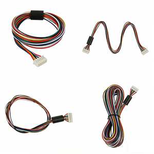 حزمة أسلاك نحاسية كاملة PBT 4P مع محول لتطبيقات التحكم الصناعي في الكمبيوتر بطول 120 مم - Product Image 1