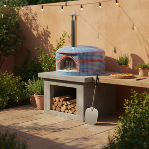 Horno de Pizza de Ladrillo para Exteriores de Alta Calidad, 12 Pulgadas, 450°C, Comercial para Restaurantes, Estilo Italiano, a Leña, para Autos, Horno de Pizza de Cerámica para Mesa - Product Image 4