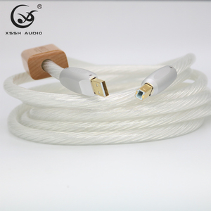 Câble audio USB audiophile HIFI, USB Type A vers Type B, cordon d'interconnexion numérique pour décodeur DAC, carte son externe, système audio - Product Image 6