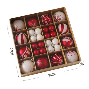 Palline di <span class=keywords><strong>Natale</strong></span> Durevoli <span class=keywords><strong>e</strong></span> Resistenti in Poliresina di Alta Qualità per Decorazioni Domestiche, Feste in Ufficio <span class=keywords><strong>e</strong></span> <span class=keywords><strong>Natale</strong></span> - Product Image 4