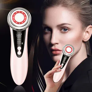 Home Use Beauty Equipment Skincare Photon Face Massager Led Red Blue Light Therapy Facial Lifting Machine Face Care Device