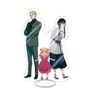 23 Estilos de Figuras de Anime de Spy x Family (Yor, Anya, <span class=keywords><strong>Loid</strong></span> <span class=keywords><strong>Forger</strong></span>) en Acrílico, Soporte de Escritorio, Modelo, Regalo, Adorno - Product Image 4