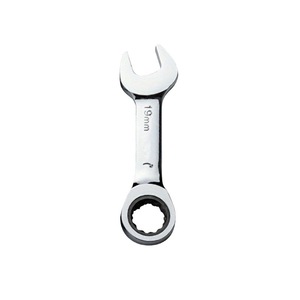 Llave Inglesa Profesional Mini de Boca Abierta con Mango Corto, Trinquete Rápido Bidireccional, Ahorro de Esfuerzo, CRV, Grado de Ferretería para Reparación de Automóviles, Bricolaje - Product Image 1