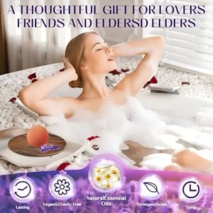 Caja de Regalo con 24 Bombas de Baño Efervescentes con Sal Marina y Fragancia Natural para la <span class=keywords><strong>Cuenta</strong></span> Regresiva Navideña - Product Image 4