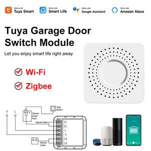 Módulo de Interruptor Inteligente para Puerta de Garaje SIXWGH WiFi Zigbee, Compatible con la Aplicación Tuya Smart Life, Control Remoto, Temporizador, Programación - Product Image 1