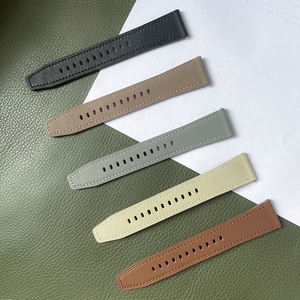 Trang web chính thức của ban nhạc da sang trọng áp dụng cho Huawei Samsung Đồng hồ thông minh phát hành nhanh dây đeo phổ Kích thước 20mm22mm - Product Image 4