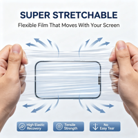 Film Hydrogel Transparent TPU Souple à Prix Abordable 180*120MM pour Machine de Découpe de Films de Protection d'Écran Universelle