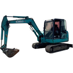 Offre Spéciale – Mini-Excavatrice d'Occasion Kobelco SK60SR 6 Tonnes, Modèle Japonais Original 2021, Faible Kilométrage, Compacte, Hydraulique, sur Chenilles, Moteur et Engrenages Inclus - Product Image 1
