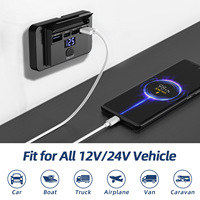 Prise USB pour camping-car, double port USB-A et USB-C QC3.0, panneau de chargeur de voiture avec affichage de la tension pour 12V/24V, automobile, bateau, marine