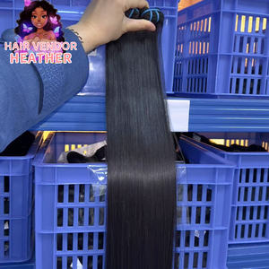 Drop <span class=keywords><strong>Shipping</strong></span> capelli indiani crudi vietnamiti fasci umani birmano riccio capelli capelli umani allineati parrucche capelli umani onda naturale del corpo - Product Image 4