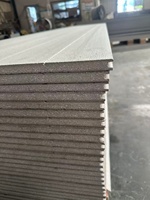 Panneau de sol en oxyde de magnésium gris ignifuge A1 de 30 mm, sous-plancher en oxyde de magnésium, couleur et taille personnalisées pour le sol d'entrepôt