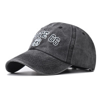Casquette de baseball ajustable 6 panneaux 100 % coton avec broderie et lettrage style Instagram, toutes saisons, lavable en machine