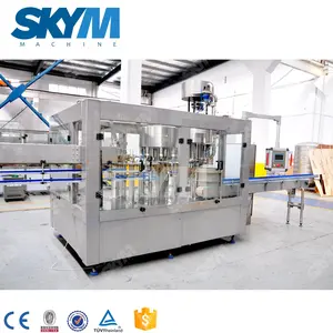 Complete Wine / beverage/ Vodka / Whiskey / Alcohol Production Filling Machine Plant / Bottling Line For PET Plastic Bottle