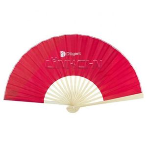 Eco-Friendly Bamboo <b>Folding</b> Hand Fan Custom Logo Sustainable Bamboo Crafted for Business Wedding Personalized Painted Flower - Product Image 4
