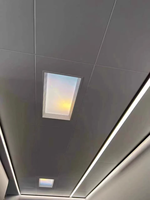 72W 90W 144W 158W 162W 324W 1200x300 pintar dapat diredupkan CCT Led langit datar awan langit-langit tersembunyi Panel lampu untuk kamar mandi rumah