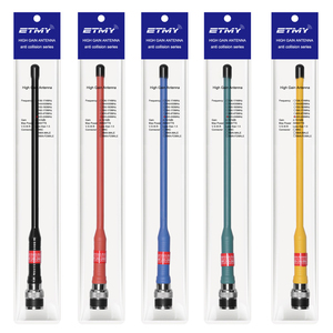 เครื่องรับส่งวิทยุมือถือดีไซน์เสาอากาศ BNC 19ซม. สัญญาณแข็งสำหรับชาวไทยสำหรับ ICOM IC V86 245MHz 2.15dBi ใช้สำหรับวิทยุมือถือ - Product Image 6