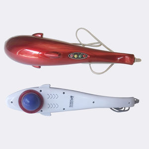 Impastare posteriore della spalla del piede del collo testa tenuto in mano elettrico delfino indietro massaggiatore - Product Image 2