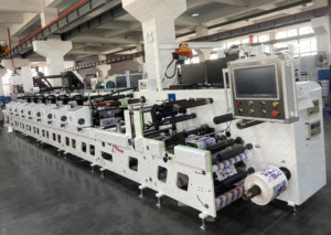 Đầy đủ <span class=keywords><strong>servo</strong></span> ngang 6 8 màu các nhà sản xuất chi phí web nhãn Inline flexo máy in với chết cắt - Product Image 2