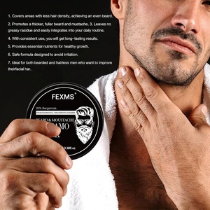 FEXMS Barbe et moustache Balsamo <span class=keywords><strong>Barba</strong></span> Favorise une barbe et une moustache plus épaisses et plus complètes pour les hommes Soins de la barbe - Product Image 3