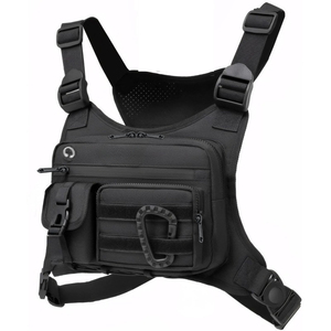Bolsa Táctica de Nylon para Pecho, Unisex, para Correr, Ciclismo, EDC, Entrenamientos, Deportes, para Hombres y Mujeres - Product Image 1