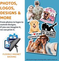 Aimants de réfrigérateur promotionnels personnalisés en gros, aimants publicitaires avec logo imprimé gratuitement