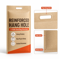Sac en papier kraft blanc HONPAK de luxe, écologique, 100 g/m², avec poignées, pour emporter café et nourriture, sacs bruns avec logo imprimé