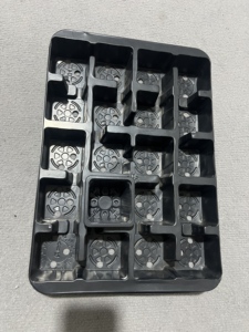 Plateau de plantation rectangulaire en PET écologique épaissi à 20 alvéoles pour fraises et légumes sur <span class=keywords><strong>balcon</strong></span> - Product Image 6