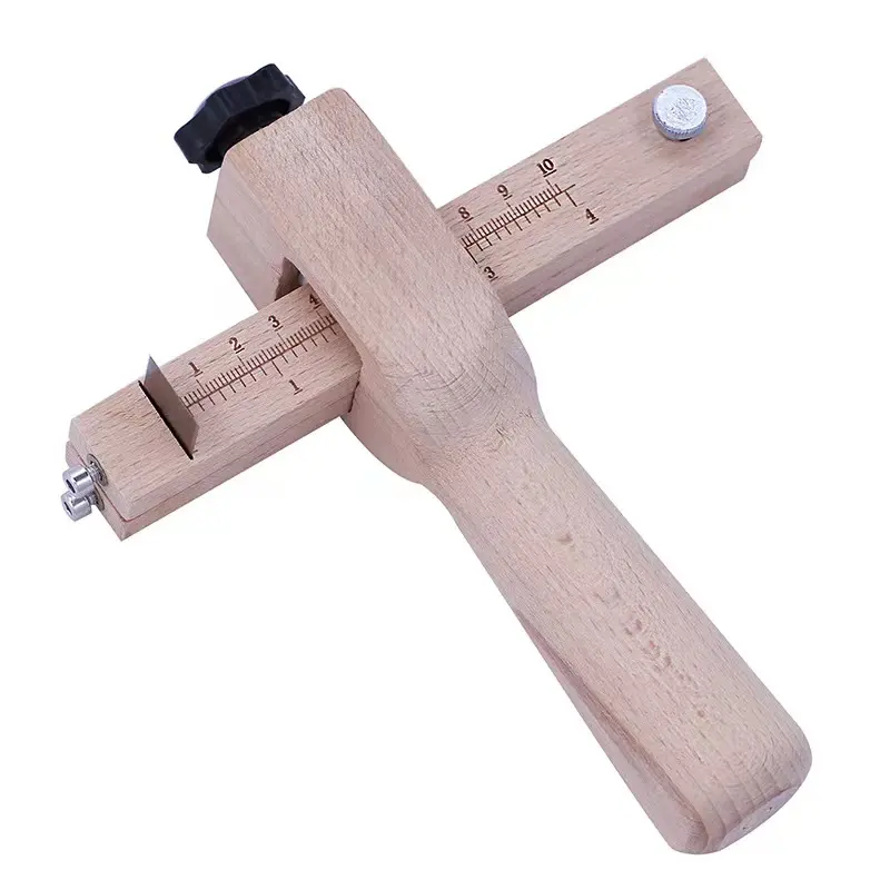 Professional Adjustable Leather Craft Tool DIY Hand Cutting Tools Wood Strip and Strap Cutter