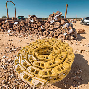 Ensemble de chaîne de chenille de bulldozer TD40 1280898H91 Convient pour Dressta  TD40B Lubrifié  Ensemble de maillons de chenille UL280D1L39 Pièces de rechange - Product Image 3