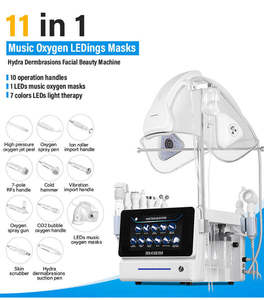11 in 1 CO2 Bubble Oxygen Hydra Skin Rejuvenation Skin Tightening & Whitening Plastic Material Dermabrasion Technology - Product Image 2